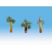 Noch 14024 Potted Palm Trees pkg of 3 (kit)